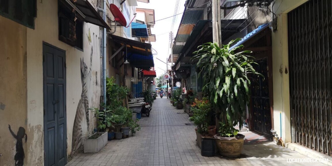 Riverside Old Community - Phetchaburi, Thailand Filming Location