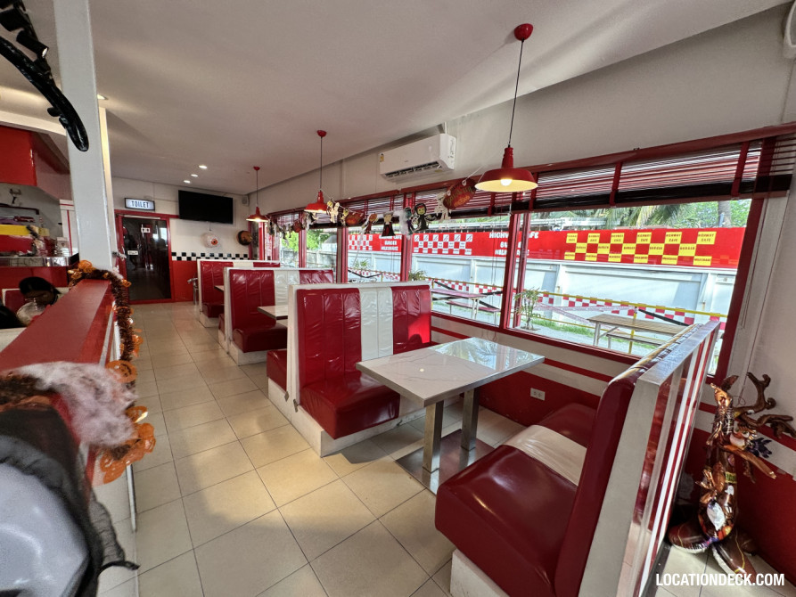 1950’s American Diner - Chonburi, Thailand Filming Location