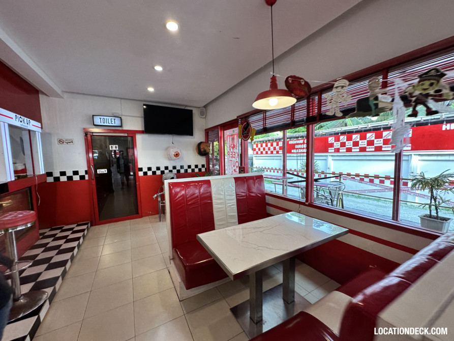1950’s American Diner - Chonburi, Thailand Filming Location