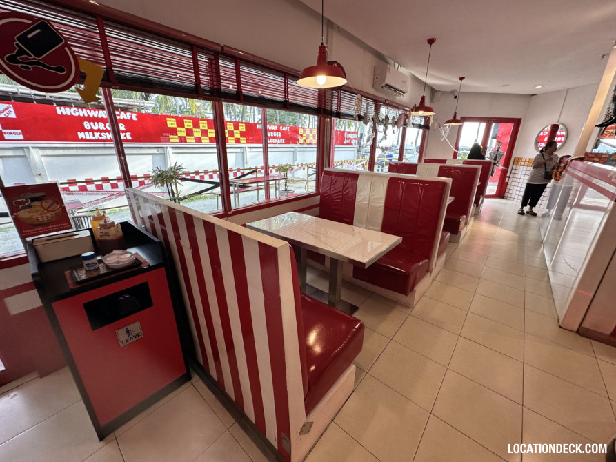 1950’s American Diner - Chonburi, Thailand Filming Location