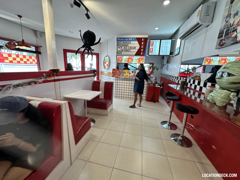 1950’s American Diner - Chonburi, Thailand Filming Location